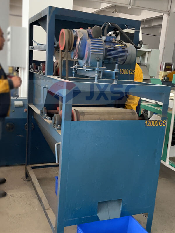 dry magnetic separation testing technology